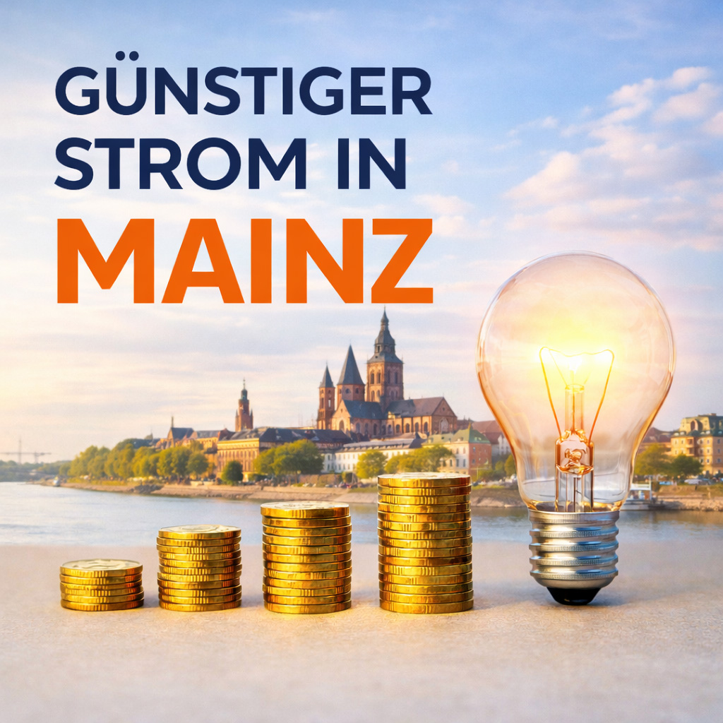Günstiger Strom in Mainz – Stromtarife vergleichen und sparen mit engw24.de